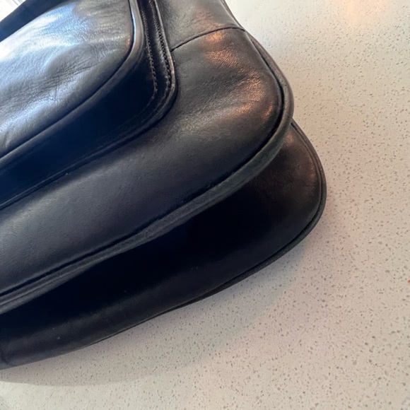 Coach 9340 Legacy Saddlebag, black leather, excellent condition authenticated - Picture 7 of 12